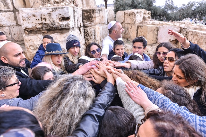 Бар мицва у стены плача